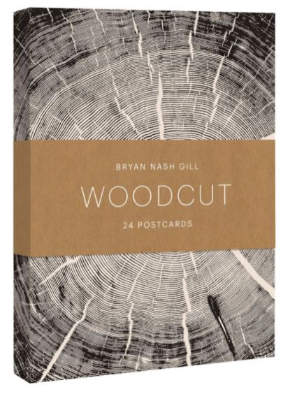 Woodcut Postcards by Bryan Nash Gill