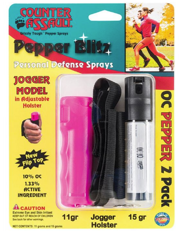 Counter Assault - 2 Pack Pepper Spray