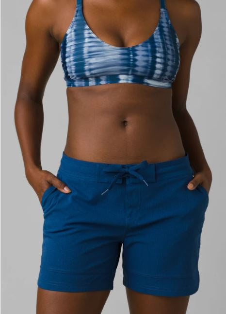 prAna Layna Yoga Shorts Black  Gym shorts womens, Blue fashion