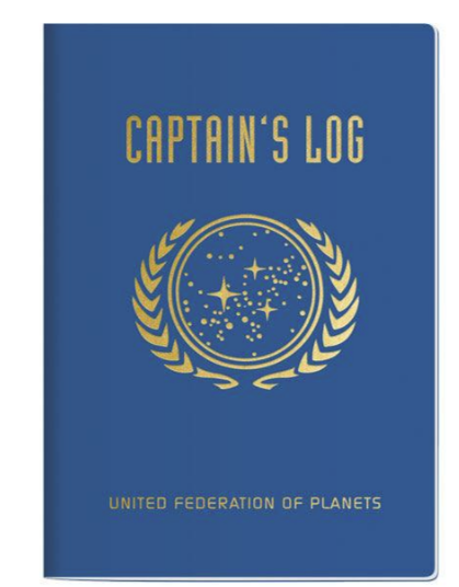 Star Trek Captain's Log Notebook