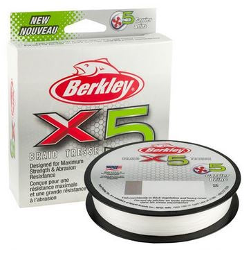 Berkley - X5 Braid Tresse 165 Yards