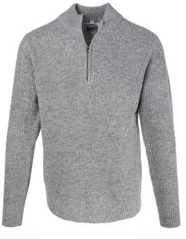 Schott: Men's Wool Blend Ribbed Sweater