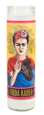 Unemployed Philosophers Guild - Frida Kahlo Secular Saint Candle