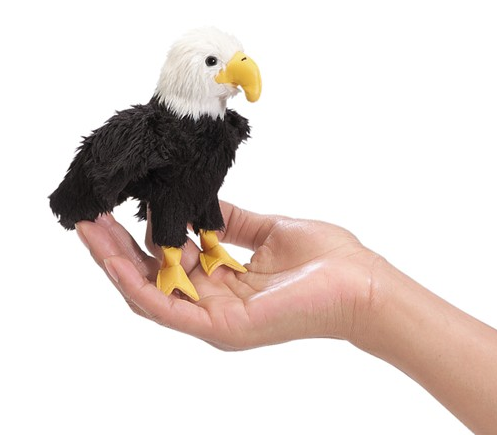 Folkmanis - Mini Eagle Finger Puppet