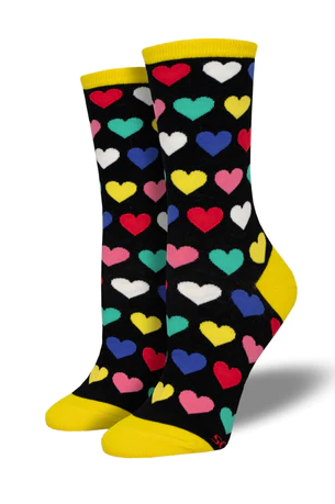 Socksmith: Women's "Heart to Heart" Socks