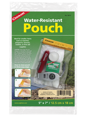 Water Resistant Pouch 5'" x 7"
