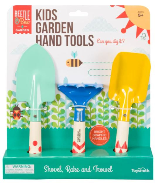 Beetle & Bee - Kids Garden Hands Tools