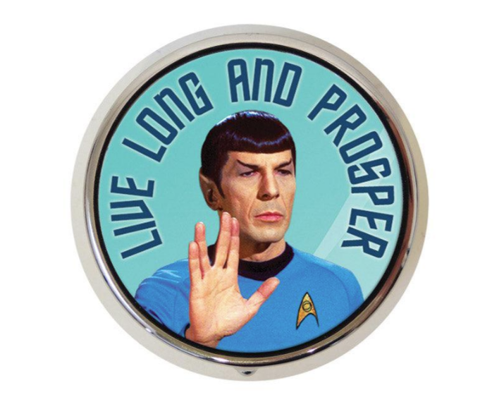Spock "Live Long and Prosper" Pill Box
