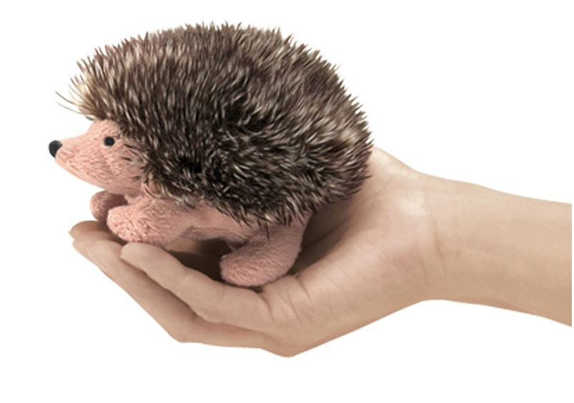 Folkmanis - Mini Hedgehog Finger Puppet