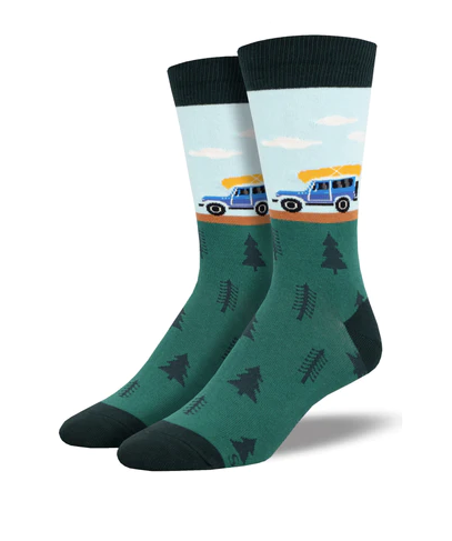 Socksmith: Men's "Happy Camper" Socks