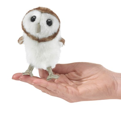 Folkmanis: Mini Barn Owl Puppet
