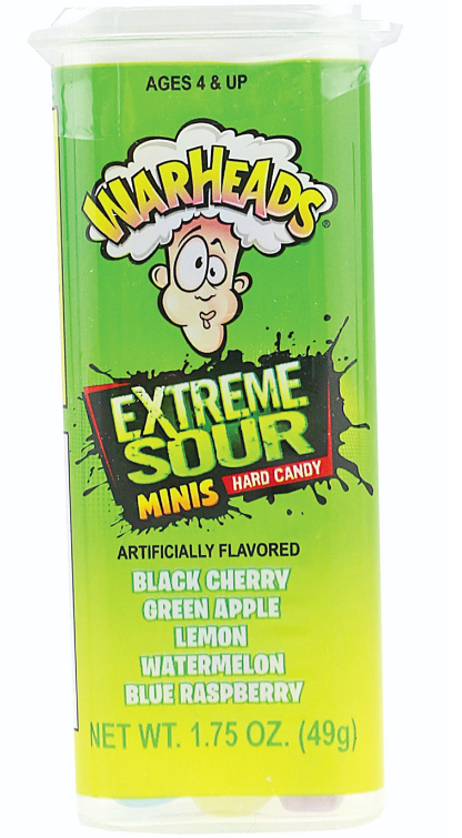 Warheads Junior Sour Hard Candy