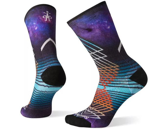 Smartwool - Women's Athlete Edition Run Geo Print Crew Socks