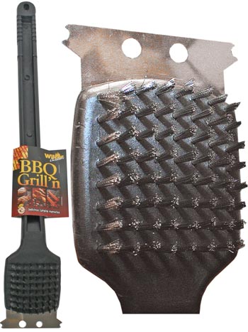 BBQ Scraper Brush Plastic 18"