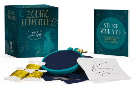 Zodiac Embroidery, Stitch Your Sign