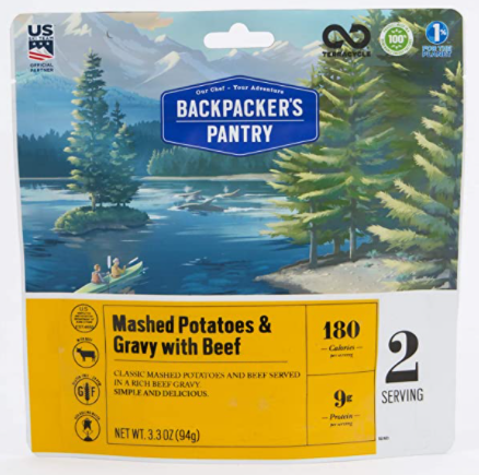 Backpacker's Pantry - Mashed Potatoes & Gravy w/Beef