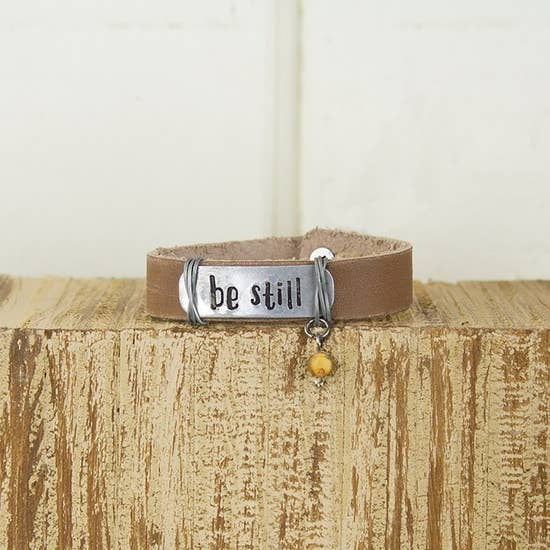 Be Still Bracelet by Honey & Me Inc.
