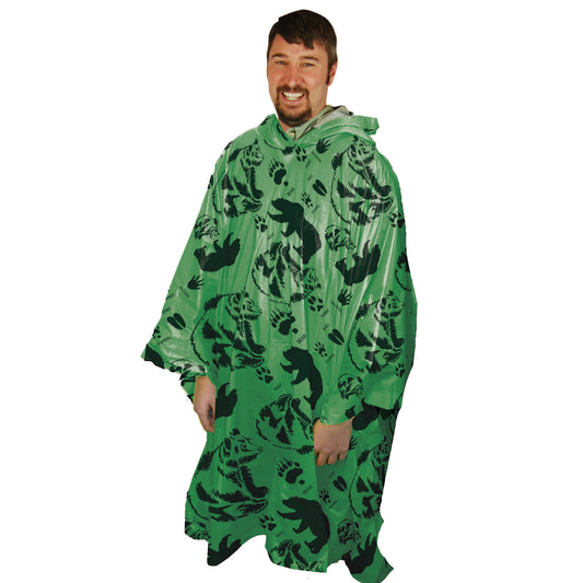 PONCHO ADULT BEAR DESIGN