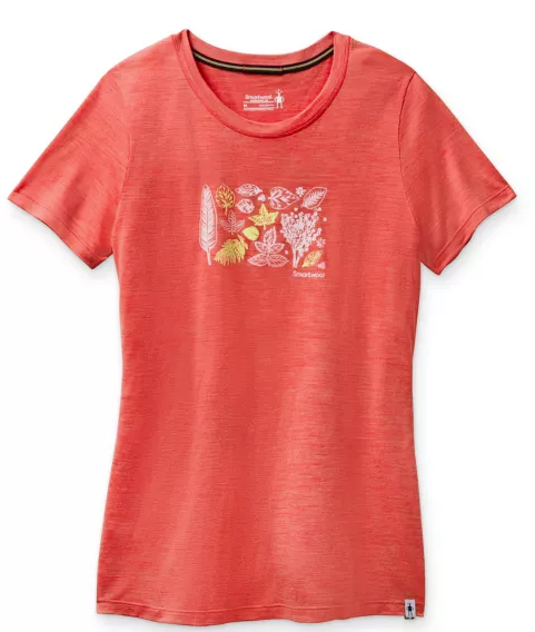 Smartwool - Women's Merino Sport 150 Spring Leaves Graphic Tee