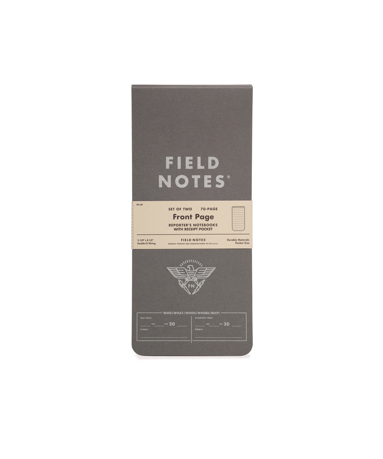 Field Notes - Front Page 2-Pack