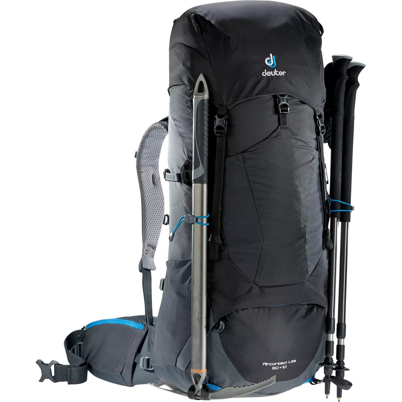 deuter aircontact lite 40 10 backpack black graphite Deuter