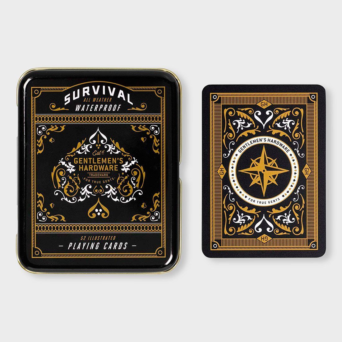 survival playing cards