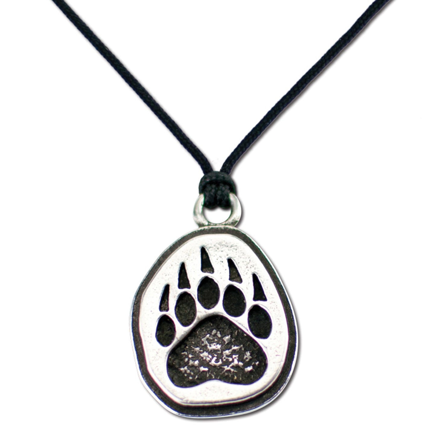 Black Bear Track Necklace