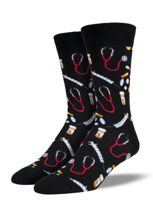 Socksmith - Meds - Black -10-13