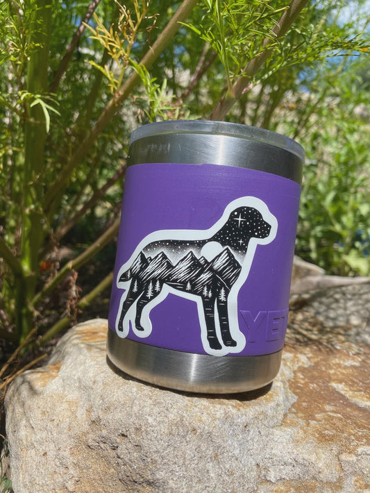 Sticker Art - Adventure Dog Sticker
