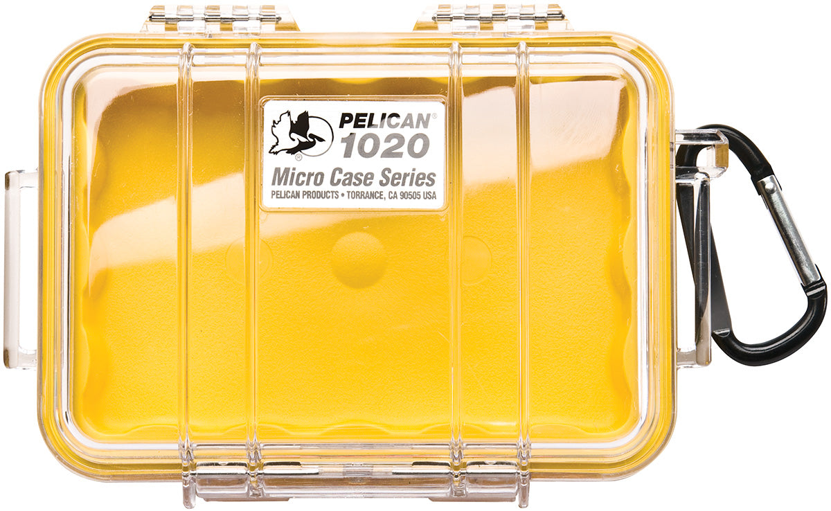 Pelican - Micro Case 1020 YELLOW/CLEAR
