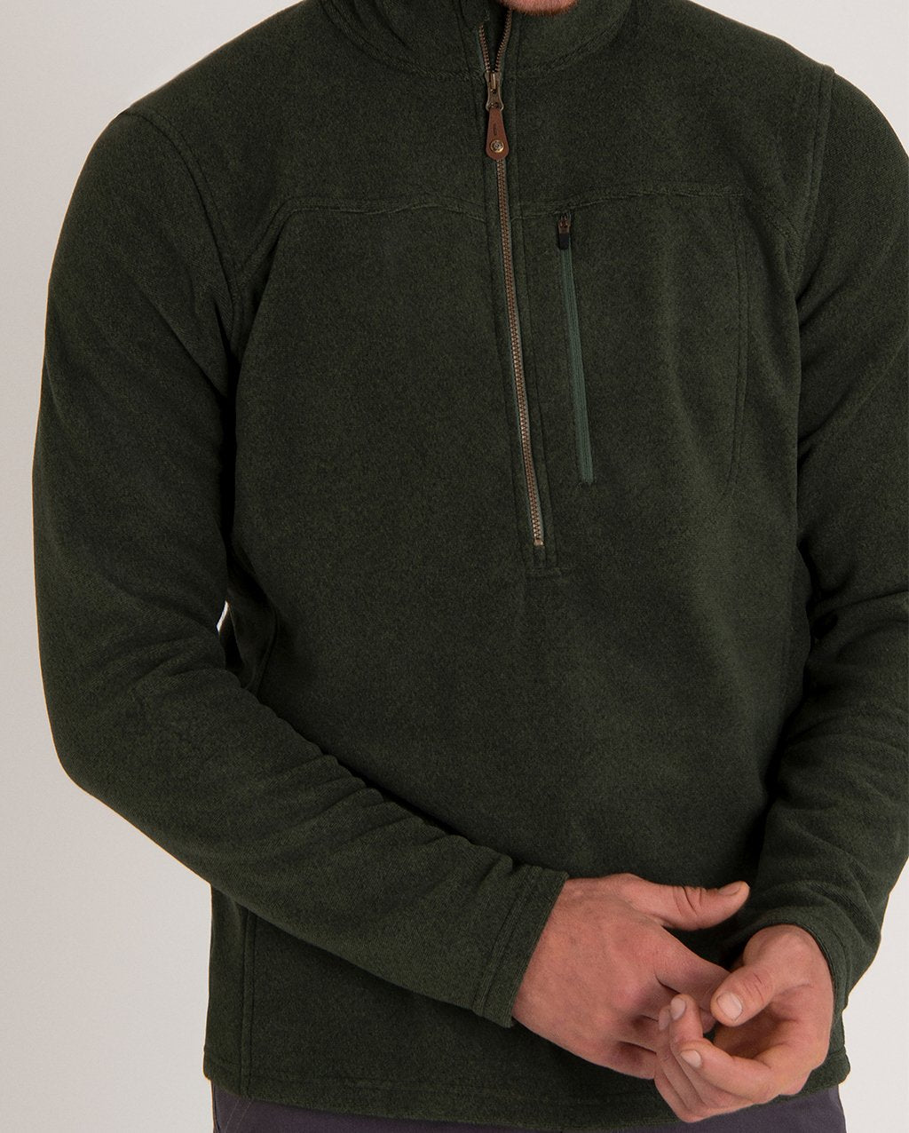Sherpa Men's Rolpa 1/2 Zip Fleece Sweater