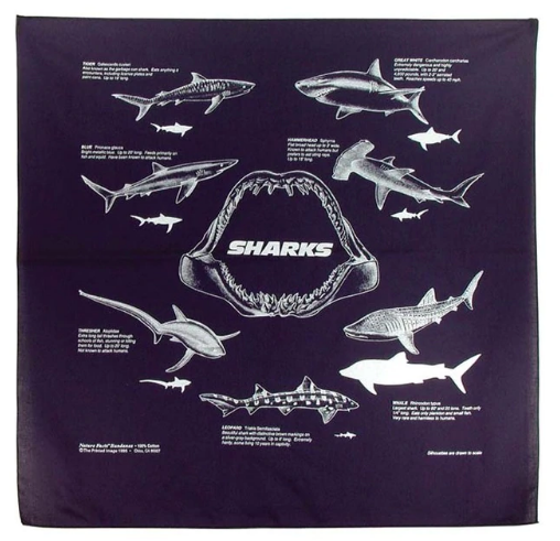Nature Facts Bandana - Shark