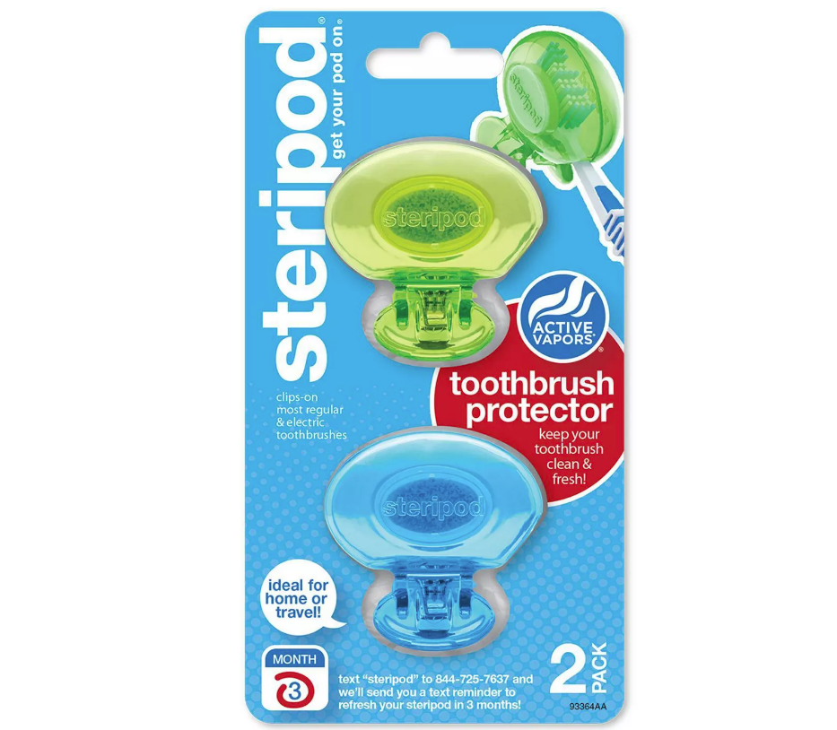 Steripod - Toothbrush Protector (2 pk)