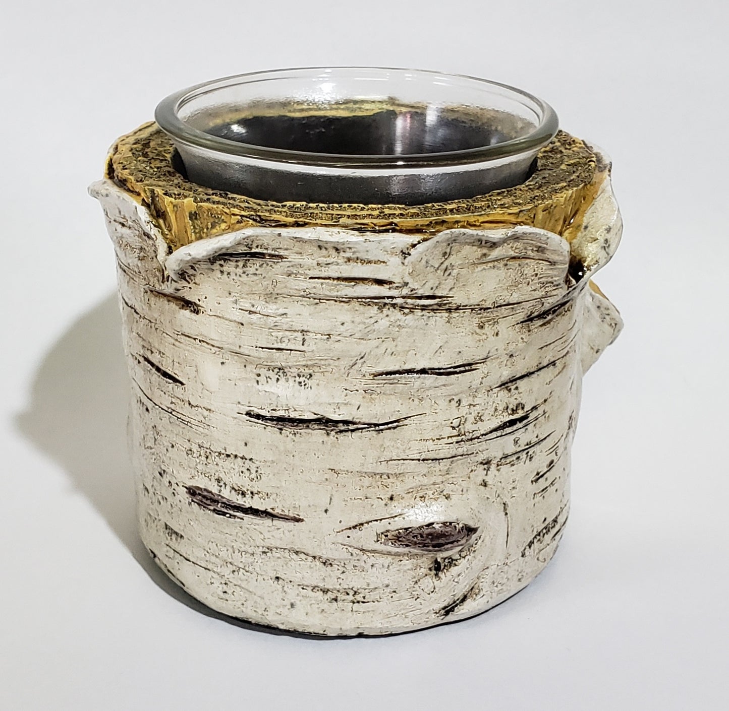 Birch Candle Holder 2.5" Tall