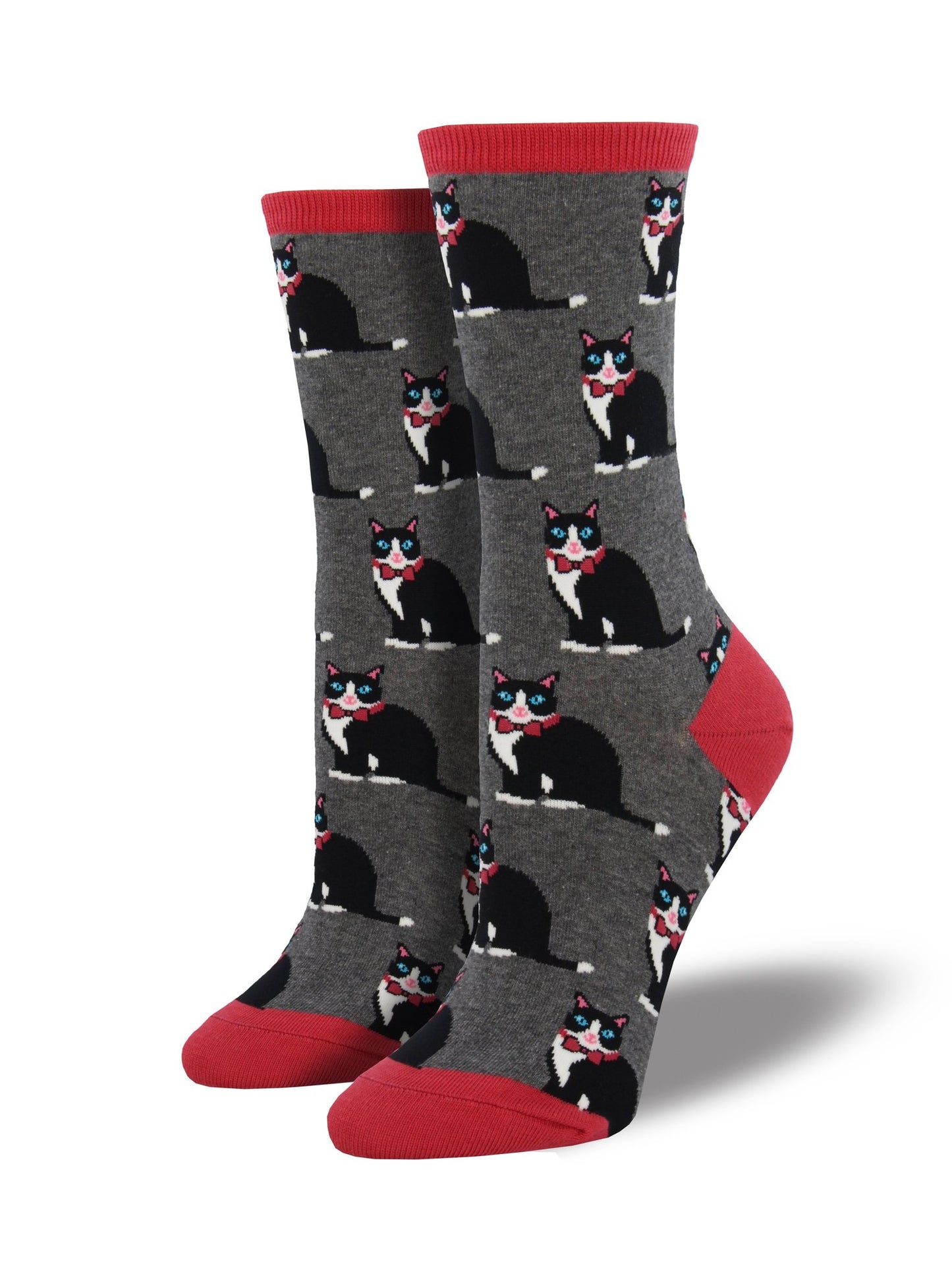 Women's Tuxedo Cats - Socksmith